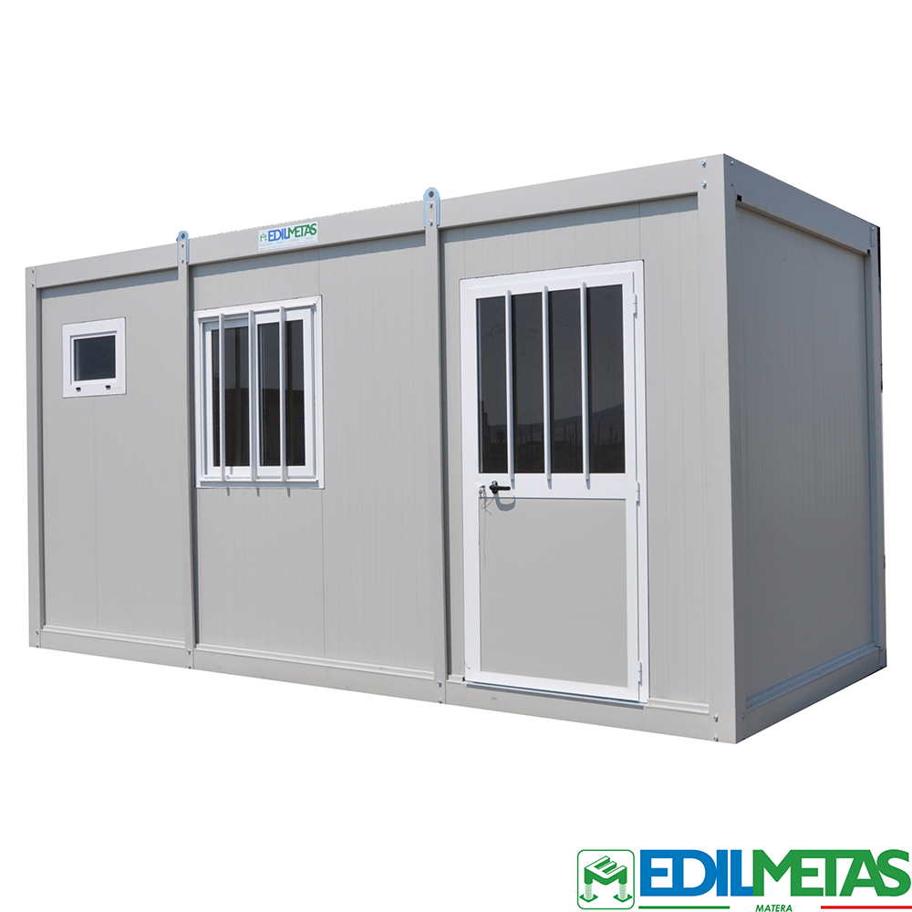 insulated prefabricated portable office container modular flat pack